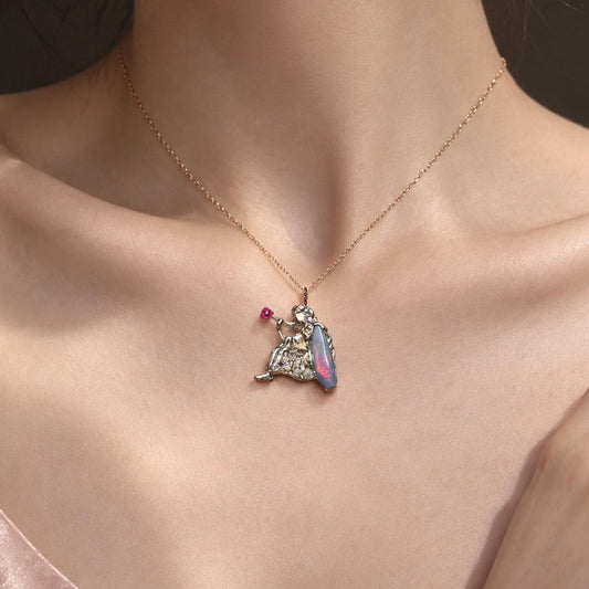 The Bubble-Blowing Fairy｜Pendant Necklace