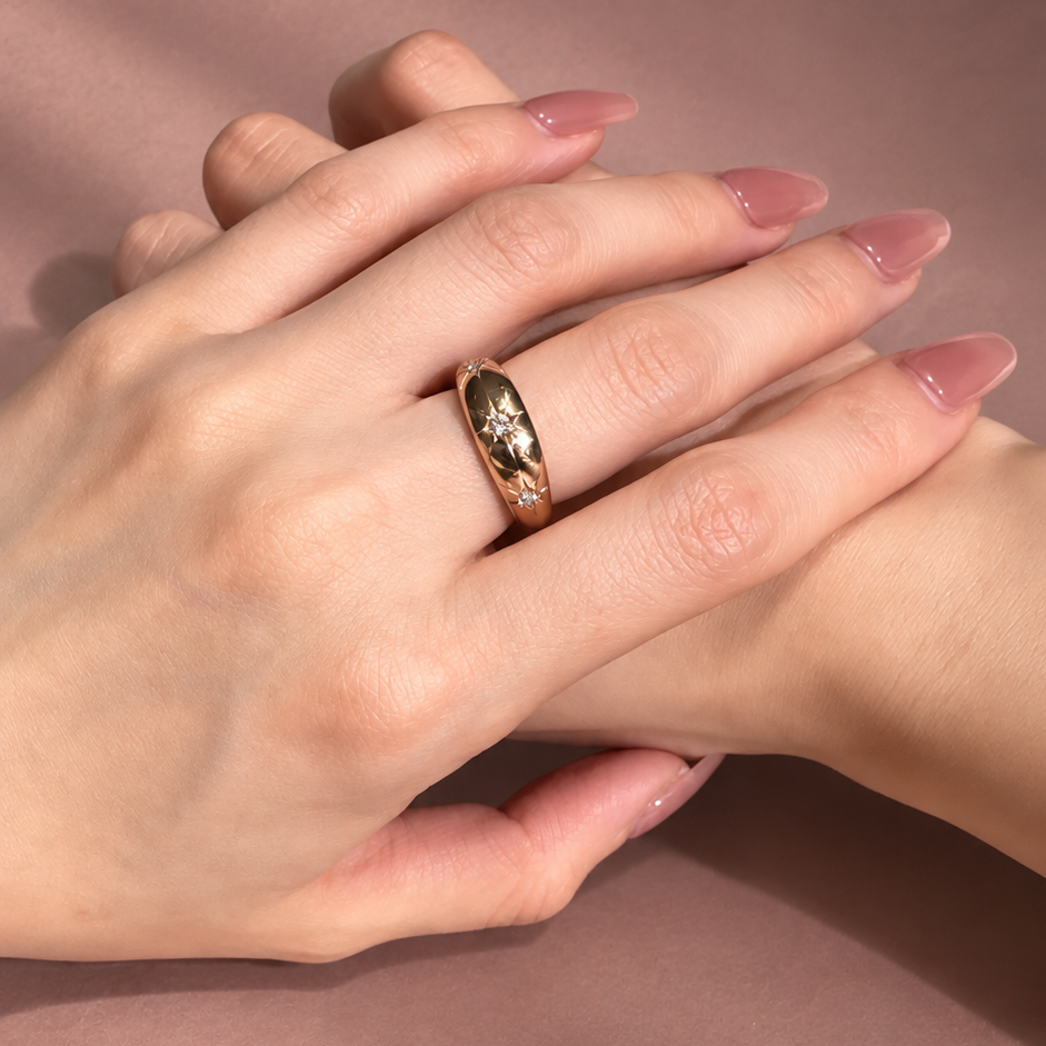 Light-bearer | Rose Gold Ring