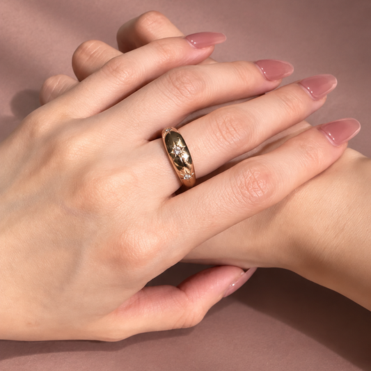 Light-bearer | Rose Gold Ring