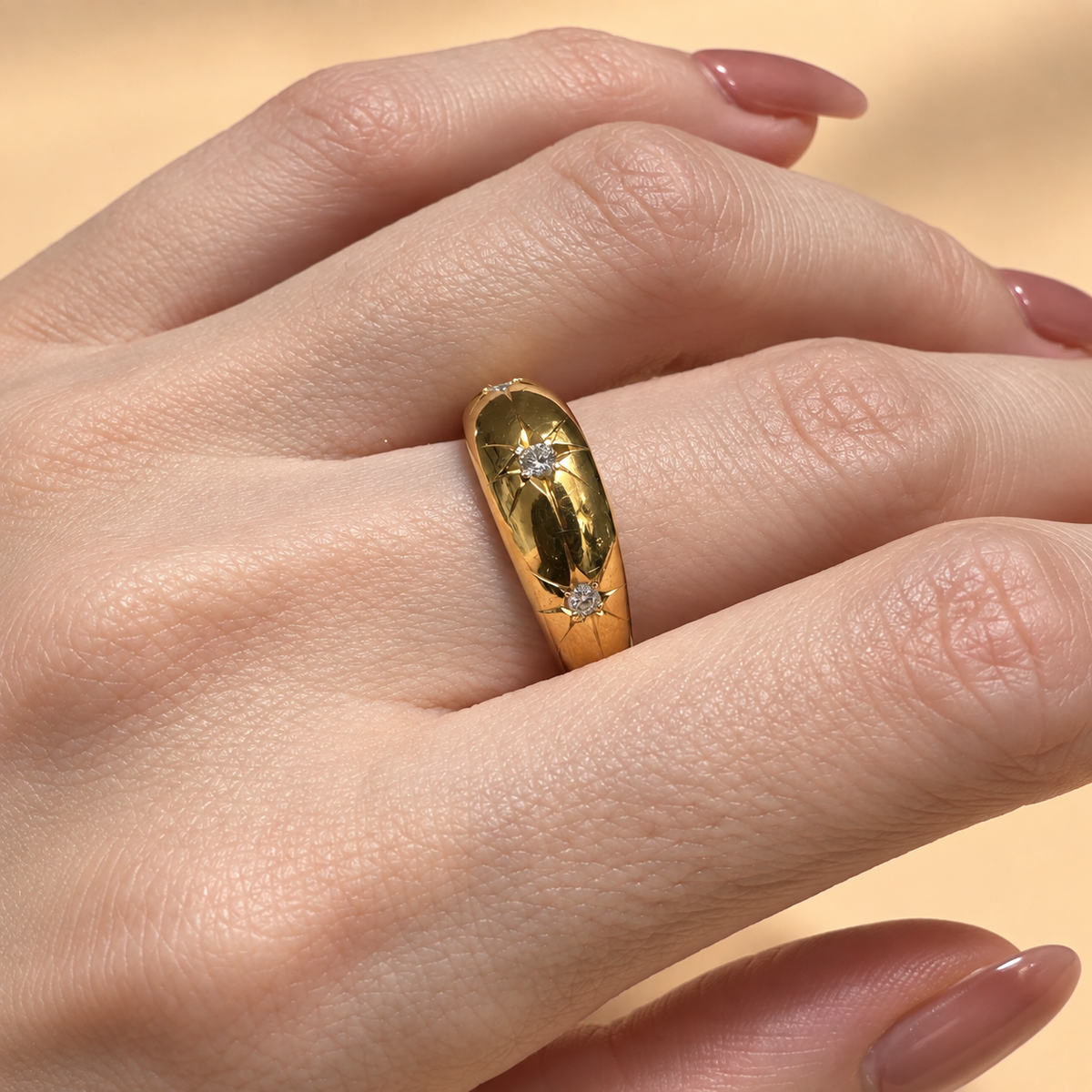 Light-bearer | Yellow Gold  Ring